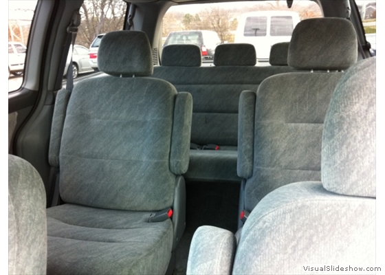 Grey Honda Oddyssy - interior