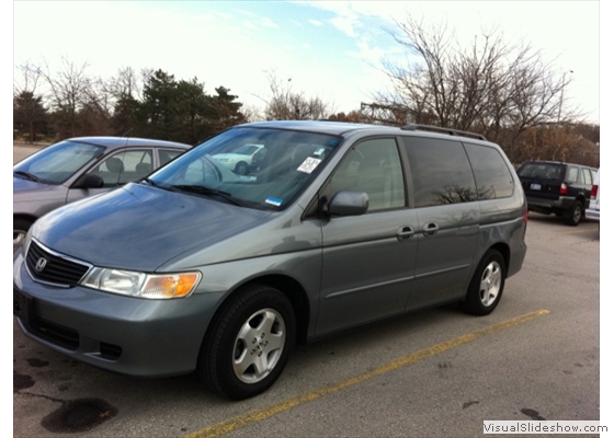 Grey Honda Oddyssy