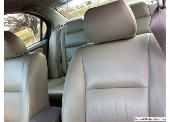 Grey Nissan - interior