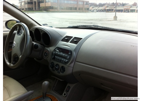 Black Nissan - interior