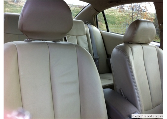 Black Nissan - interior