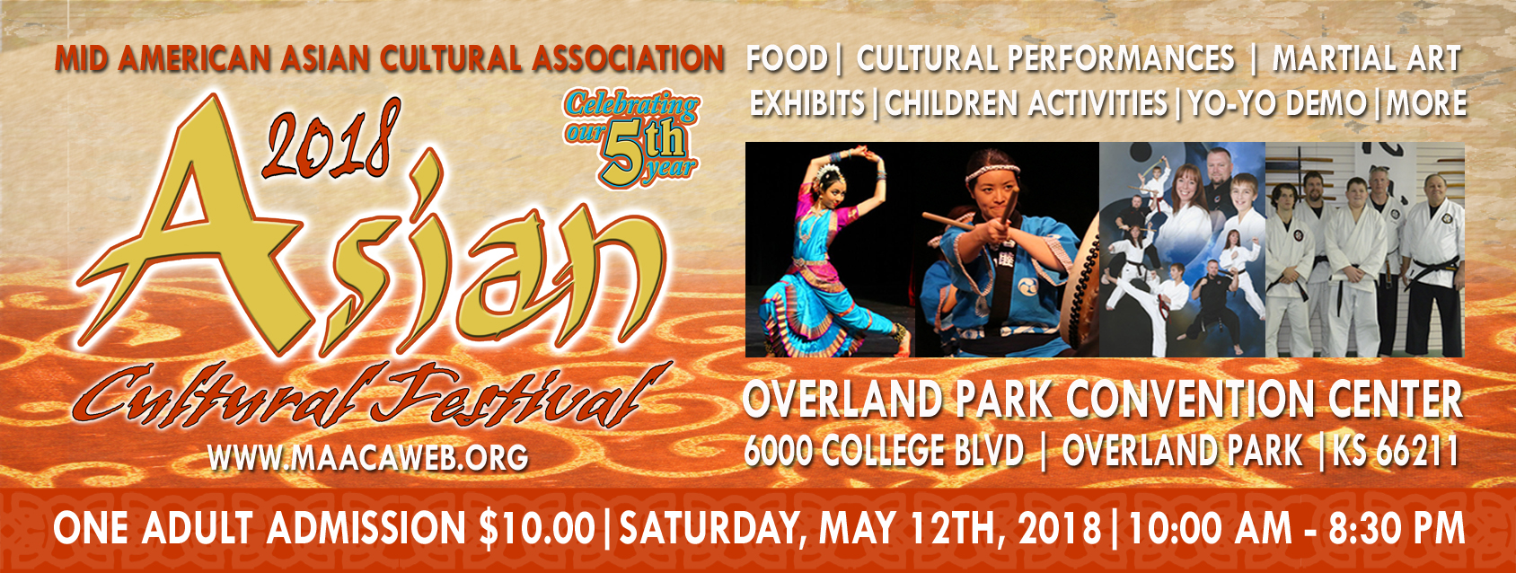 MAACA Asian Cultural Festival Ticket